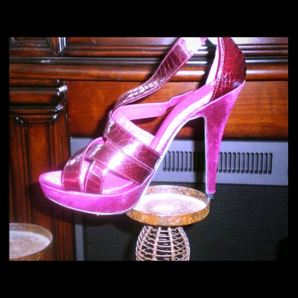 High heeled babes suede open toe sandals