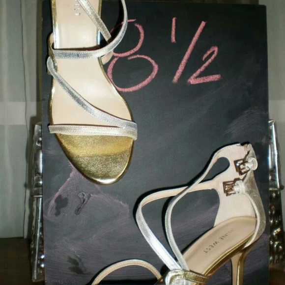 Gorgeous gold strappy sandals