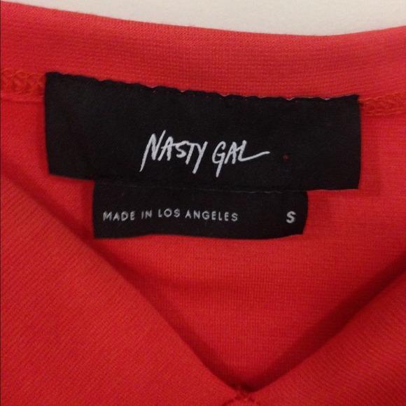 ❌SOLD👊Nasty gal off the shoulder dress - Picture 2 of 2