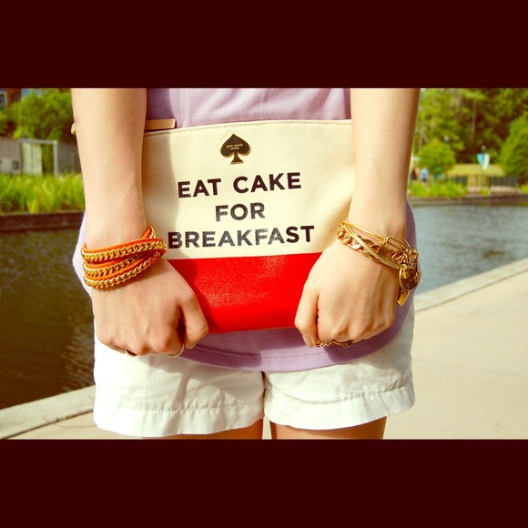 Kate Spade Eat Cake For Breakfast Gia Clutch