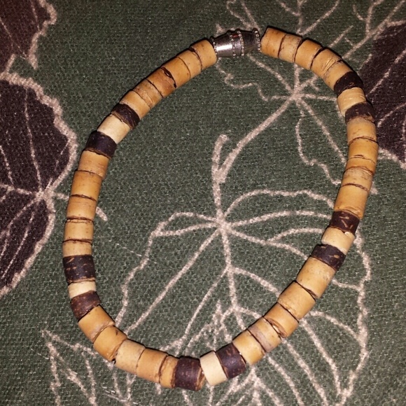 ***TRADED*** Handcrafted wooden bead bracelet