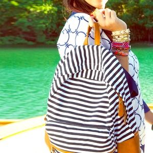 🎉PM Editor Pick🎉 Carrot Stripe Backpack