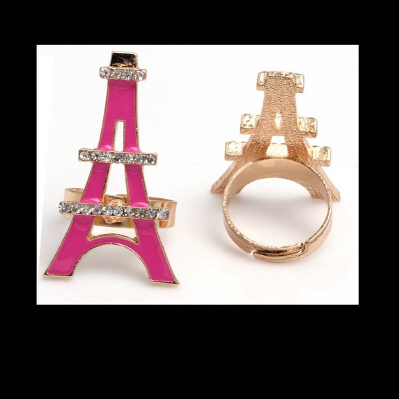 BUY 2 GET 3 FREE! Pink Eiffel Tower - Picture 1 of 2