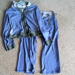 Pant and hoodie set