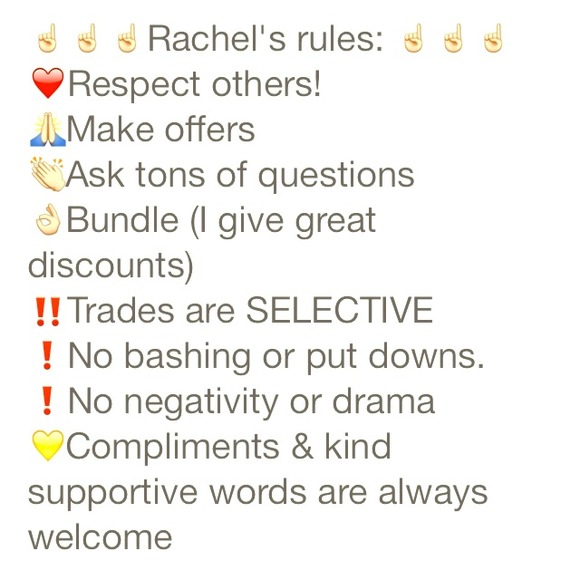 Closet rules. PSA for my closet