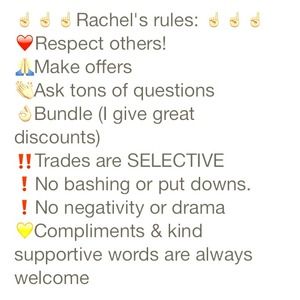 Closet rules. PSA for my closet
