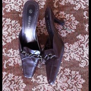 GEORGE Mules Slides 2.5" Heels