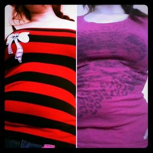 A Skull Bundle red pink and black!