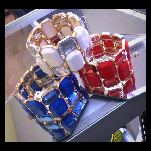 Jewel bracelets color me pretty