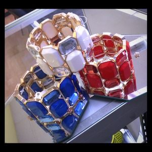 Jewel bracelets color me pretty
