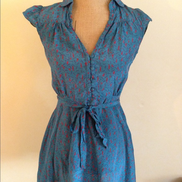 Vintage-inspired A-line spring dress - Picture 1 of 2