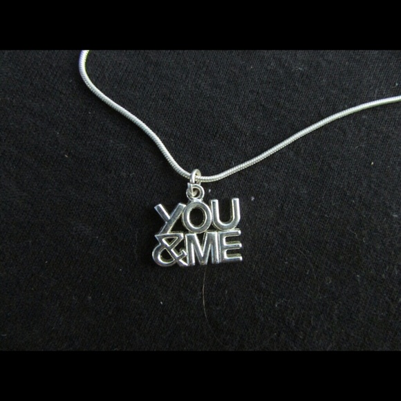"You & me" necklace