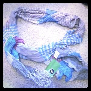 NWT REI Striped Scarf