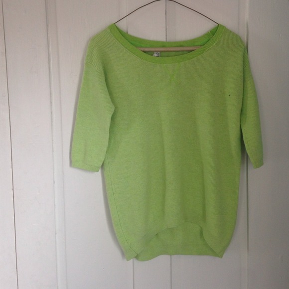 Green sweater