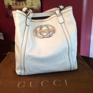 Gucci Large Classic Leather Tote