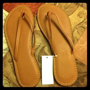 Brand new brown tan sandals