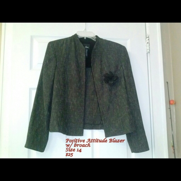 Positive Attitude Blazer - Picture 1 of 2