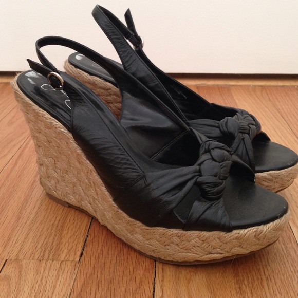 Jessica Simpson platform wedge sandal 9 1/2