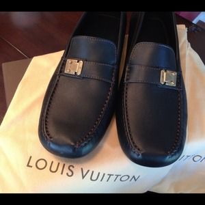 Louis Vuitton Leather Moccasin