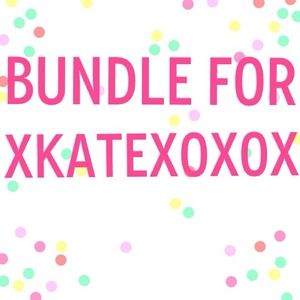 Bundle for @xkatexoxox 4 items