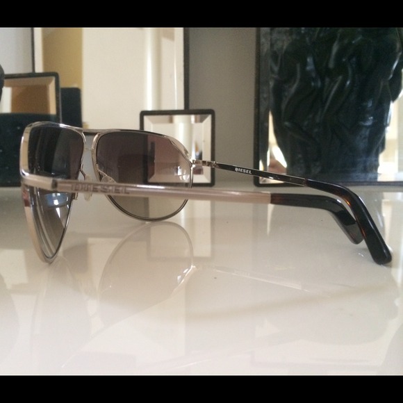 Diesel Metal Aviator Sunglasses main image 4