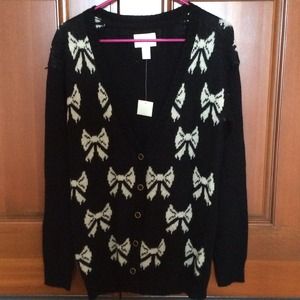 Bow cardigan