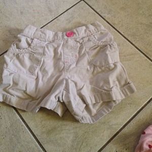 Beige shorts