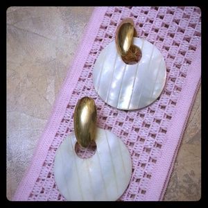 Seashell earrings