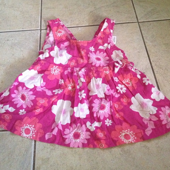 Pink flower top