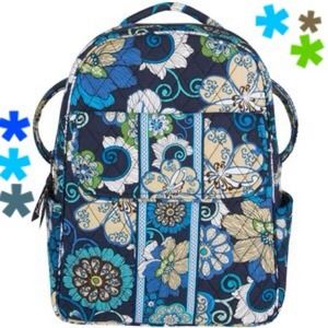 ON HOLD ✅ Vera Bradley~ Mod Floral Blue backpack