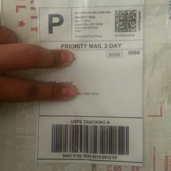 Proof of shipping!
