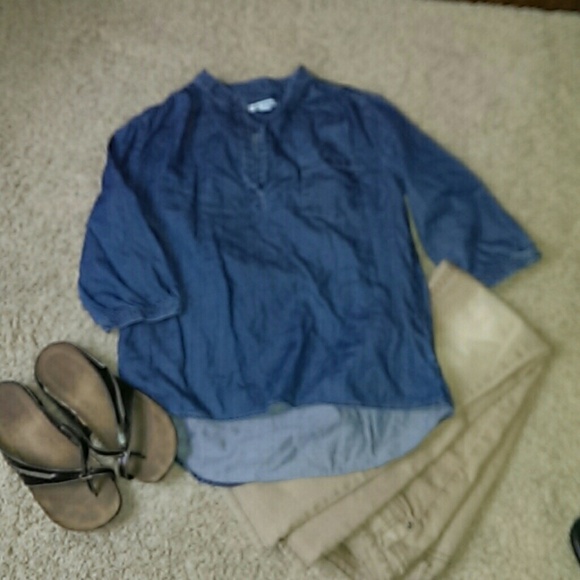 Denim shirt