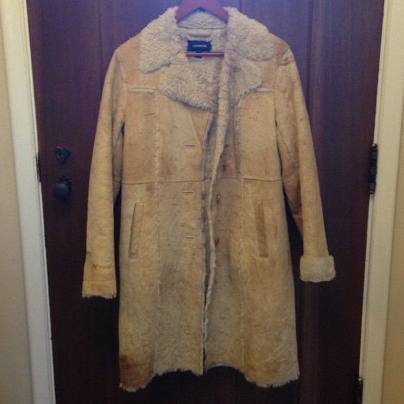 Express genuine leather coat!