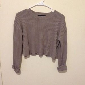 Cropped sweater