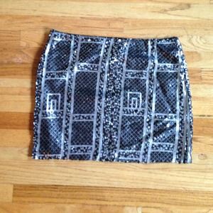 Sequin skirt