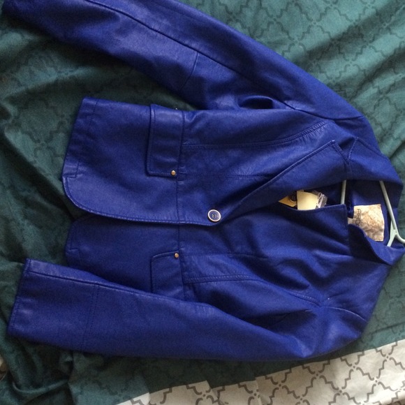 ⭕️SOLD⭕️ Arden B. Faux Leather Jacket/Blazer - Picture 1 of 1