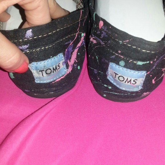SOLD* on vinted. Paint splatter Toms - Picture 2 of 4