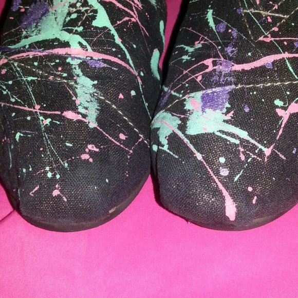 SOLD* on vinted. Paint splatter Toms - Picture 4 of 4