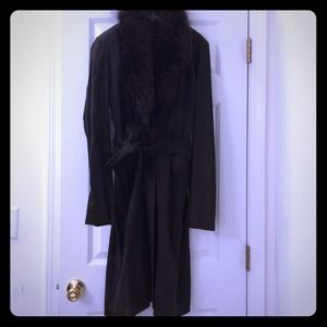 Express fur leather jacket !