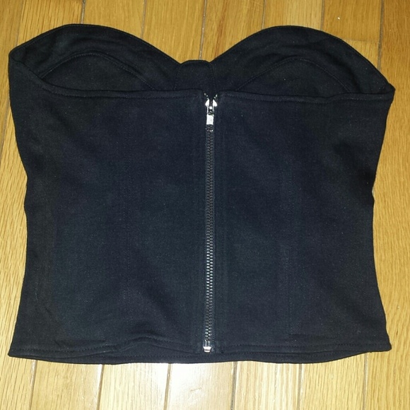 BLQ. MKT Blaque Market studded Corset top Small - Picture 3 of 3