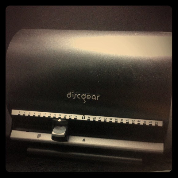 Discgear storage for CD/ DVD, 50 slots w labeling