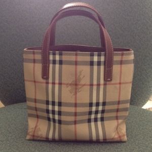 Authentic !!  Burberry mini tote