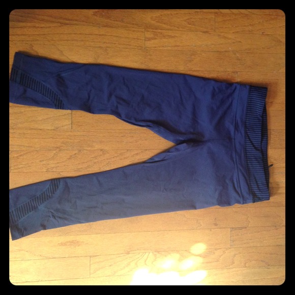 TRADED...lululemon Crops And Lululemon purple tank