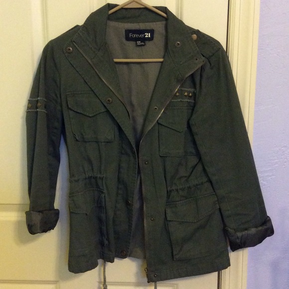 Green Army Jacket