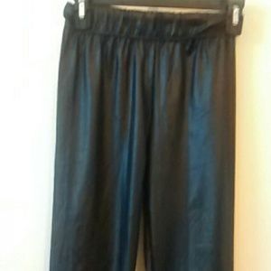 Kardashian Collection Leather Look Leggings