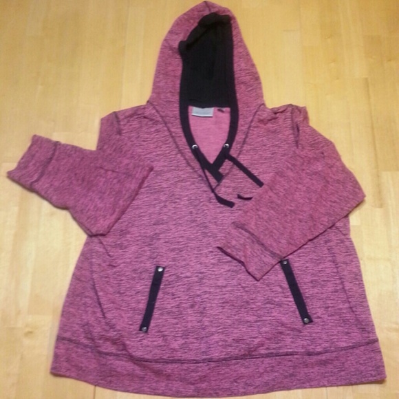 Hold for @violacp 1x/2x Pink & Black Hoodie