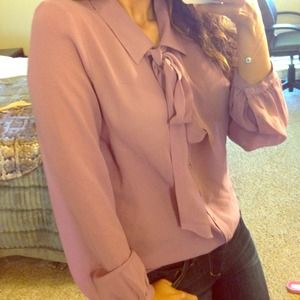 Trend! - Neck tie blouse