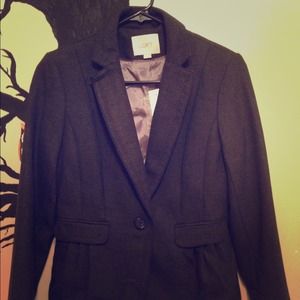 Charcoal blazer
