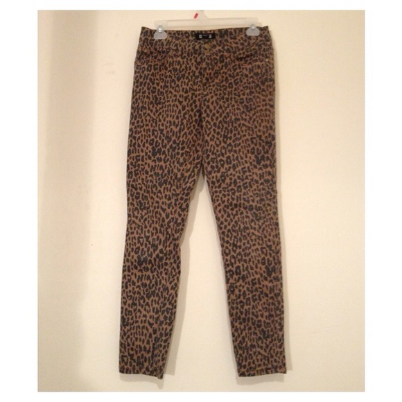 F21 Cheetah pants