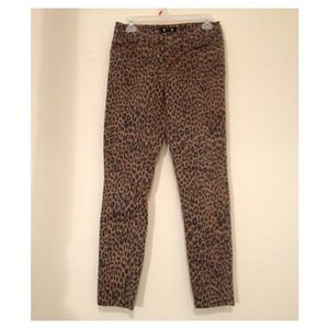 F21 Cheetah pants